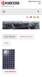 Mobile Screenshot of kyocerasolar.eu
